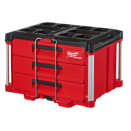 Milwaukee, 48-22-8443 PACKOUT 3-Drawer Tool Box