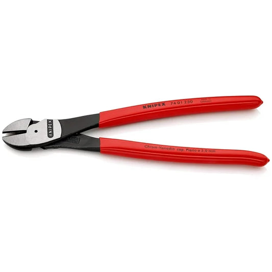 KNIPEX 74 01 250 High Leverage Diagonal Side Cutters