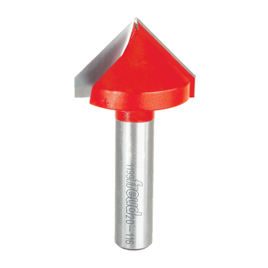 Freud 20-116 2'' 90º V Groove Router Bit 1/2'' Shank