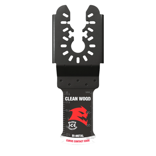 Diablo, DOU125JBW 1-1/4in Demo Demon Universal Fit Bi-Metal Oscillating Blade for Clean Wood