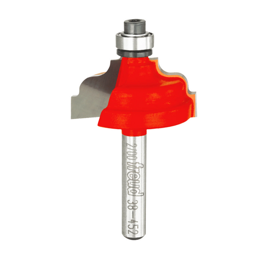 Freud, 38-452 Embout doucine à double filet à rayon de 1/8'', tige de 1/4'' 13152