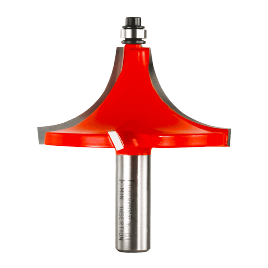 Freud, 36-134 Quadra-Cut 1 1/8" Radius Beading Router Bit 1/2" Shank