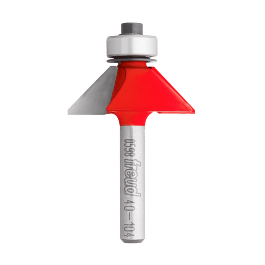 Freud, 40-104 45º 1-11/32'' Chamfer Router Bit 1/4'' Shank