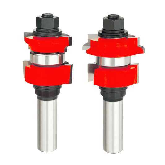 Freud, 99-270 Jeu d'embouts pour porte d'armoire à lumière divisée, tige 1/2'' 13838