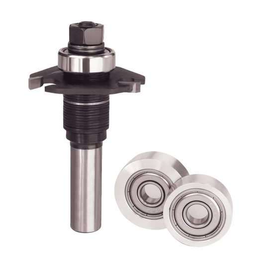 Freud, 99-041 Jeu d'embouts de toupie pour assemblage de biscuits, tige 1/2'' 12555