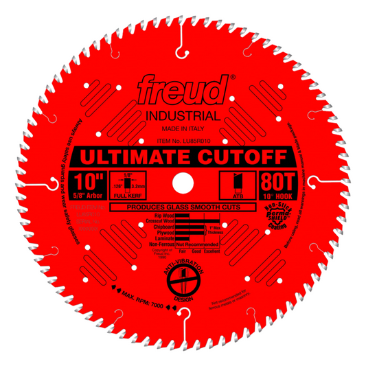 Freud LU85R012 12'' Cross Cutting Blade 96 Tooth 1'' Arbor