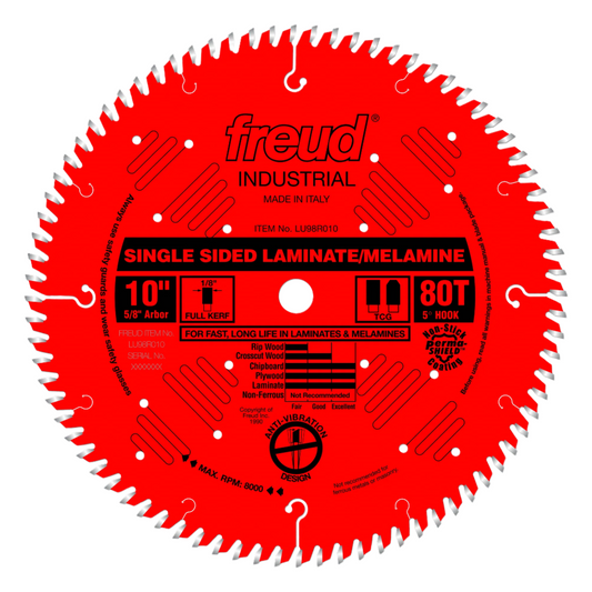 Freud, LU98R010 10'' Single Sided / Melamine Saw Blade