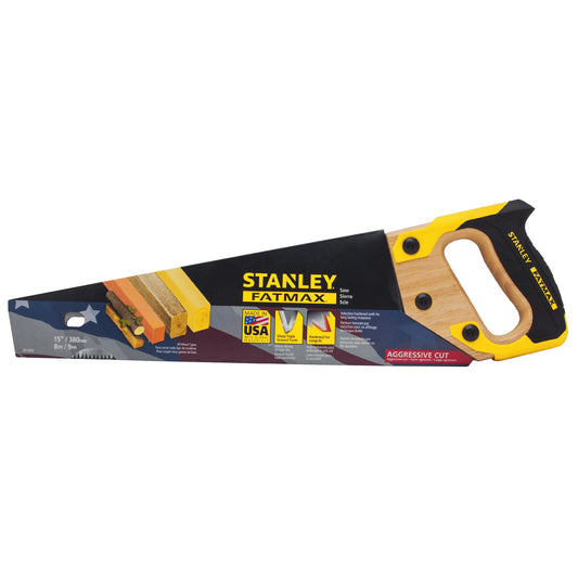 Stanley, 20-045 15" x 9 Point Fatmax Panel Hand Saw