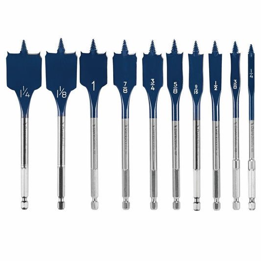 Bosch DSB5010 Daredevil 10-Piece Standard Spade Bit Set