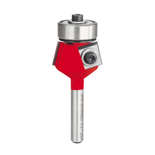 Freud, 43-204 Embout de coupe biseauté à insertion 15º, tige 1/4''