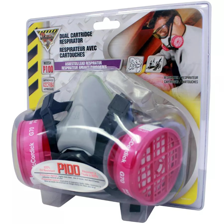 Respirator Half-Mask Cartridge-Type P100 (asbestos and lead protection)
