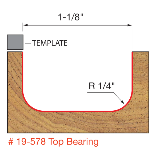 Freud, 19-578 Dish Carving Bit