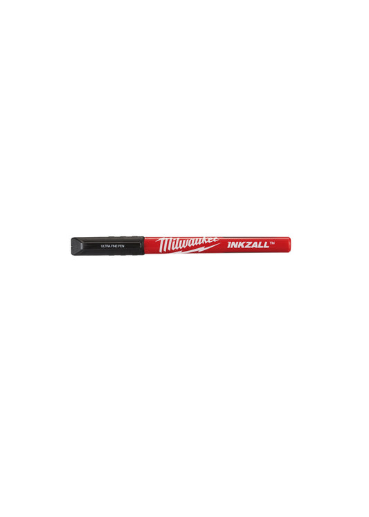 Milwaukee, 48-22-3164 INKZALL Black Ultra Fine Point Pens - 4 Pack