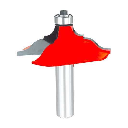 Freud, 99-450Q Embout de bord de table et de main courante à coupe quadra de 2-1/2'' de diamètre, tige de 1/2'' 14308