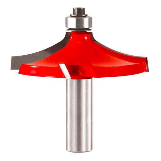 Freud, 99-027Q Embout pour bord de table et main courante à coupe quadruple, 2-19/32'' de diamètre, tige 1/2'' 12109