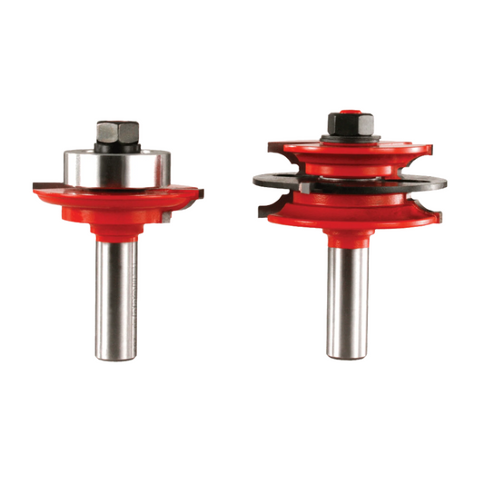 Freud 99-283 Ensemble d'embouts de porte en verre à billes récupérables (profil perlé) 13315