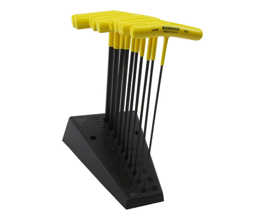 Bondhus HTX10/S T-handle 10-pc Hex Set (SAE)