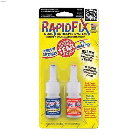RapidFix, JR612177 Universal Dual Adhesive System, 5 ml