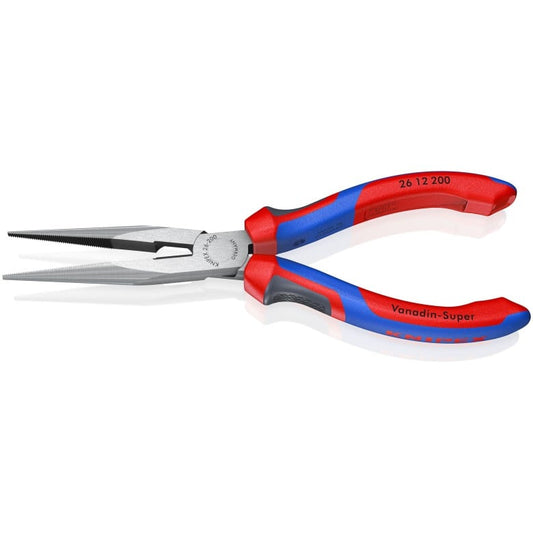 Knipex, 26 12 200 SBA 8" Long Nose Pliers with Cutter