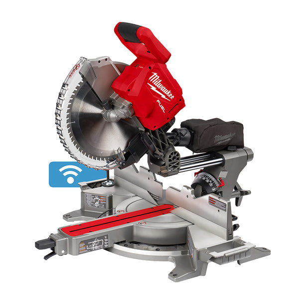 Milwaukee, 2739-20 M18 FUEL 18 Volt Lithium-Ion Brushless Cordless 12 in. Dual Bevel Sliding Compound Miter Saw (Tool Only)