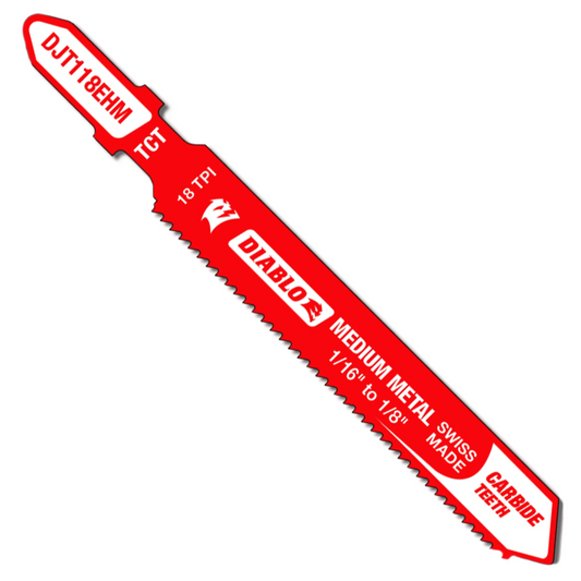 Diablo, DJT118EHM Carbide T-Shank Jig Saw Blade