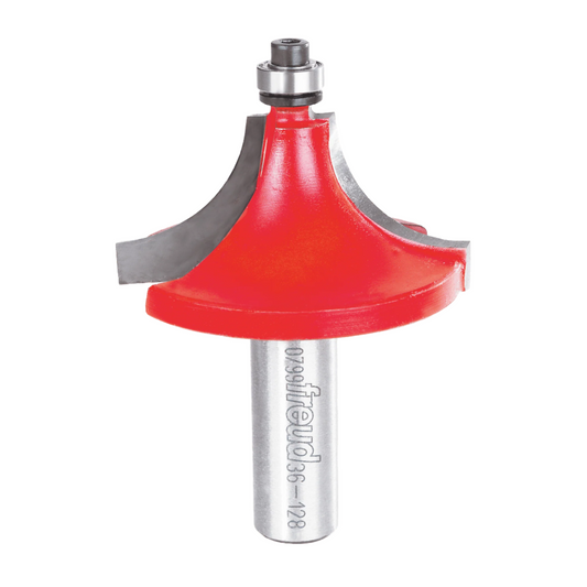 Freud, 36-128 Quadra-Cut 3/4'' Radius Beading Router Bit 1/2'' Shank