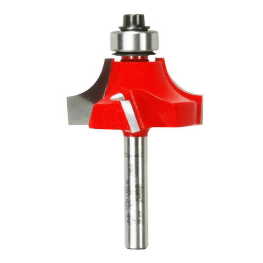 Freud, 36-114 Quadra-Cut 3/8'' Radius Beading Router Bit 1/4'' Shank