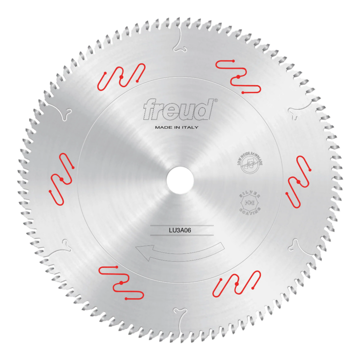 Freud LU3A06 Lame de scie à mélamine commerciale à 96 dents, 12 pouces, sans éclats