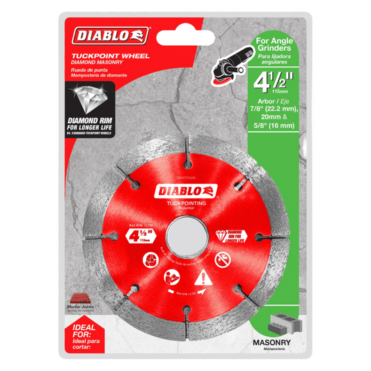Diablo, Diamond Tuck Point Blade for Masonry