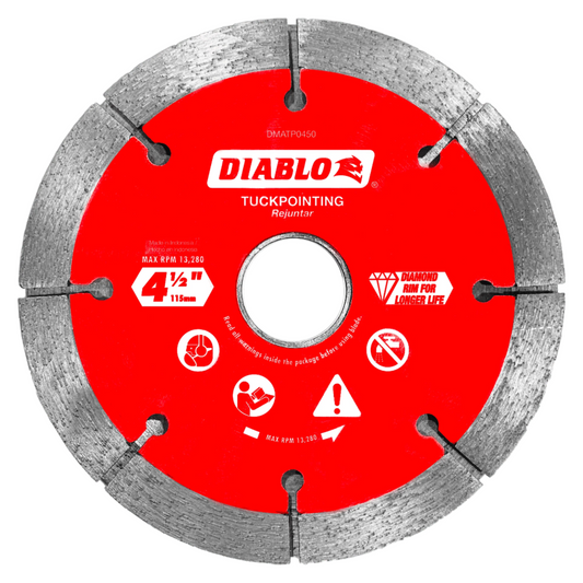 Diablo, Diamond Tuck Point Blade for Masonry