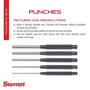 Starrett, S248PC Drive Pin Punch Set 5 Pc