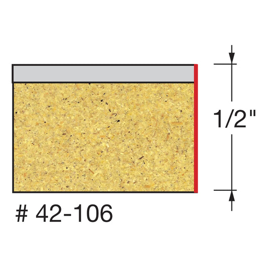 Freud, 42-106 1/2'' Bottom Bearing Flush Trim Router Bit 1/4'' Shank