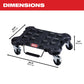 Milwaukee. 48-22-8410 Chariot polyvalent PACKOUT Dolly, 24 po x 18 po