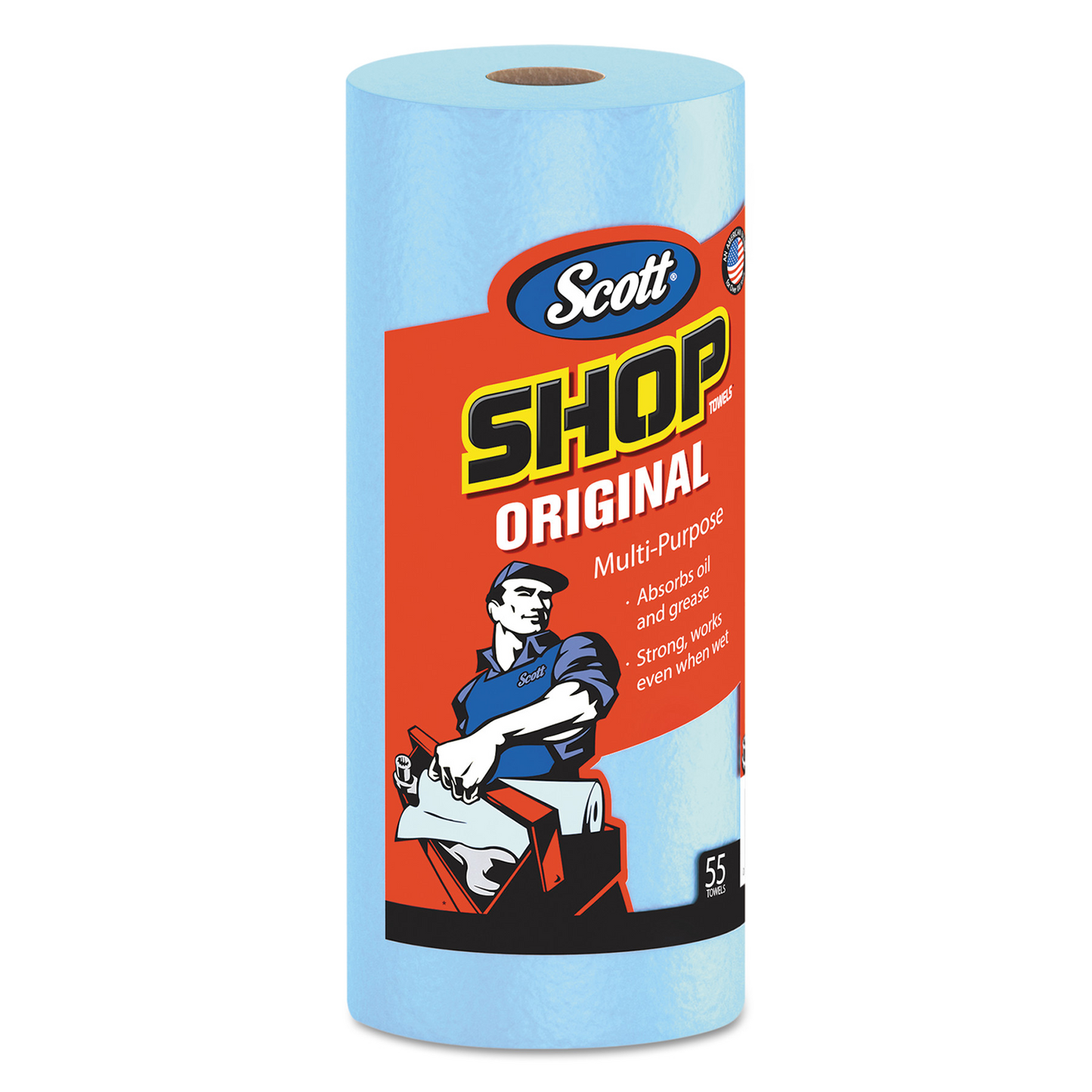 Scott, 75147 Shop Towels (Single Roll) 55/RL