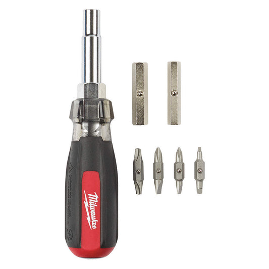 Milwaukee, 48-22-2880 13-in-1 Cushion-Grip Screwdriver with ECX