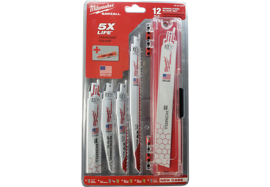 Milwaukee, 49-22-3329 12pc Sawzall Blade Set