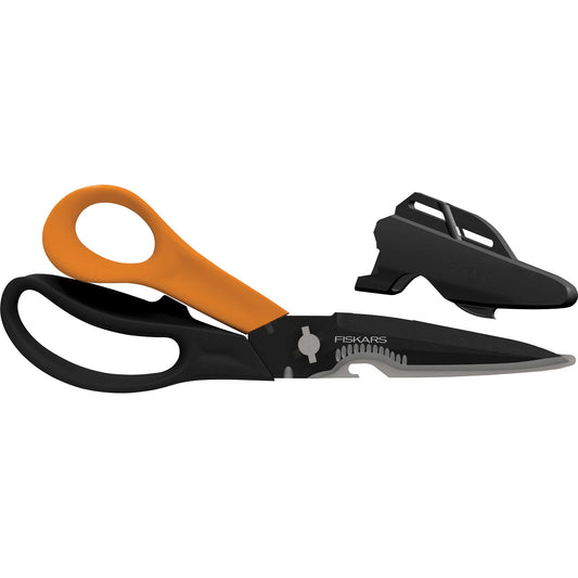 Fiskars, 356922-5004 Cuts+More 9-inch Scissors