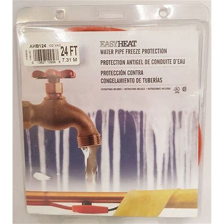 EasyHeat, AHB-124 24-foot Pipe Freeze Protection Cable