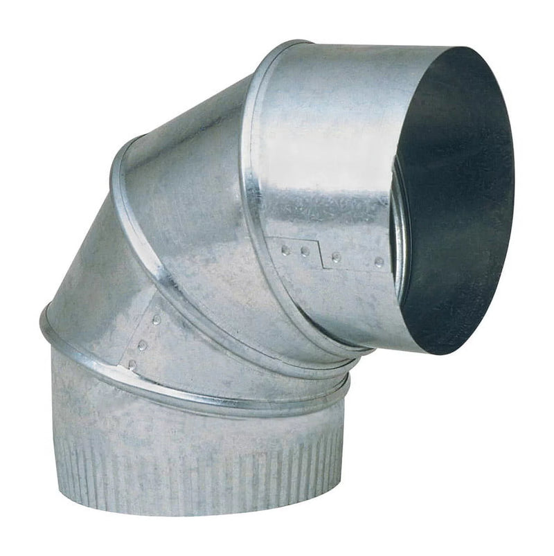 Imperial GV0296 6-inch Galvanized Adjustable 90 Elbow Duct