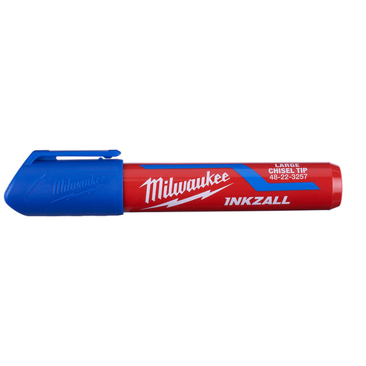 Milwaukee, 48-22-3257 INKZALL Large Chisel Tip Red Marker