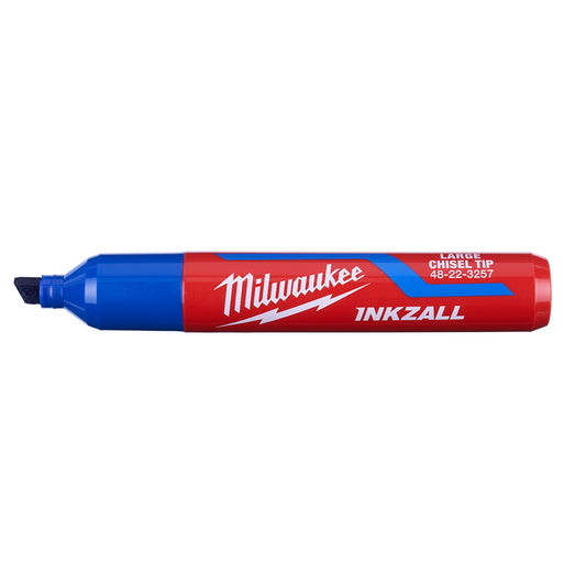 Milwaukee, 48-22-3257 INKZALL Large Chisel Tip Red Marker
