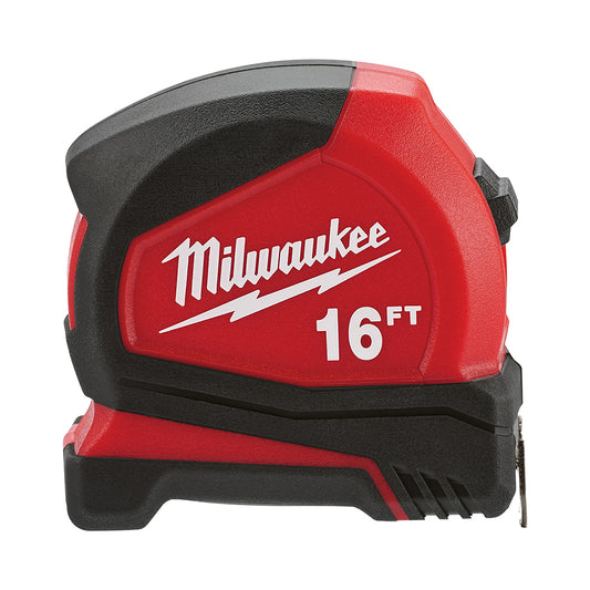 Milwaukee, 48-22-6616 Ruban à mesurer compact de 16 pieds