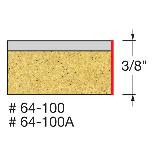 Freud, 64-100 1/4'' Solid Carbide Flush Trim Router Bit 1/4'' Shank