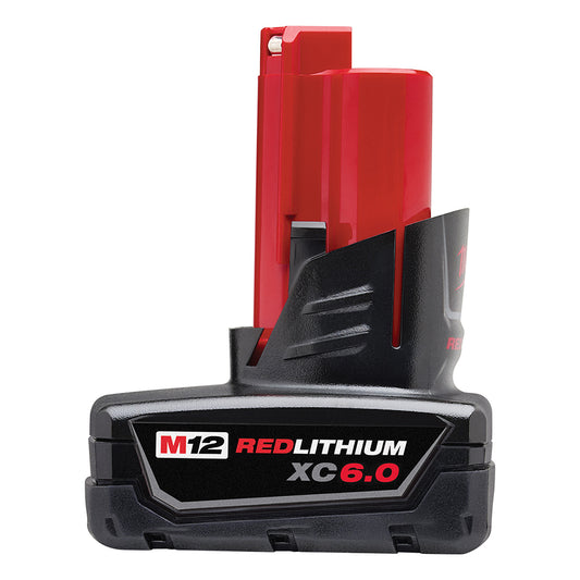 Milwaukee, 48-11-2460 M12 REDLITHIUM XC 6.0Ah Battery Pack