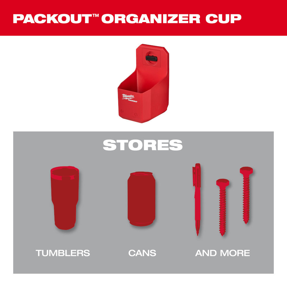 Milwaukee, 48-22-8336 PACKOUT Organizer Cup