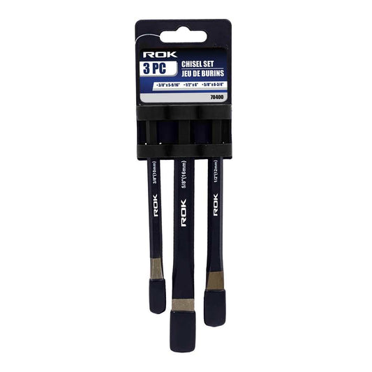 ROK, 70400 Jeu de 3 burins 54302