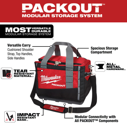 Milwaukee, 48-22-8321 15" PACKOUT Tool Bag