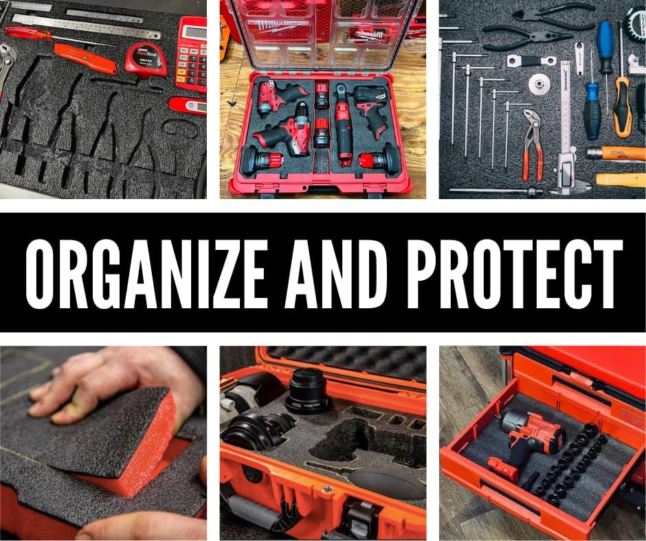 Kaizen, Foam Insert 8425-57-BR for Milwaukee Large Tool Box 48-22-8425