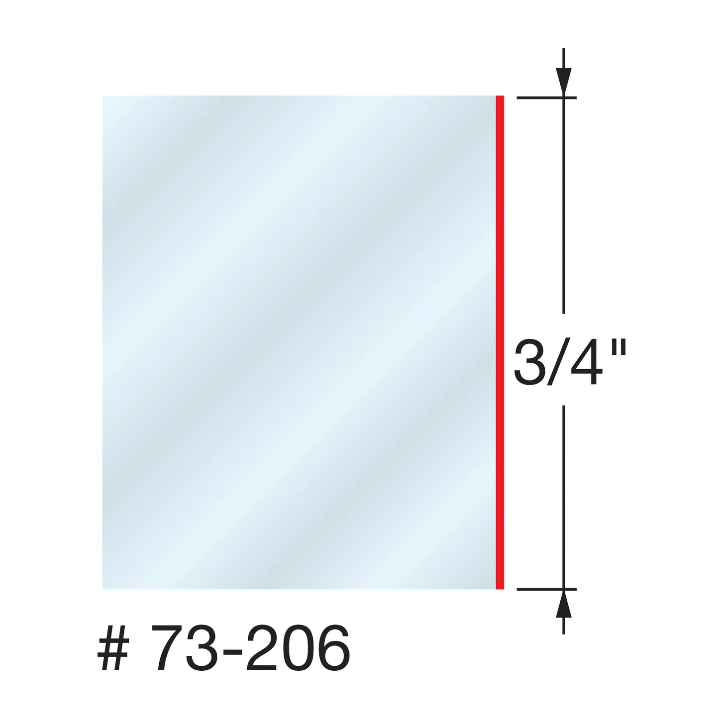 Freud, 73-206 Embout hélicoïdal à cannelure torique 1/4'', tige 1/4'' 14363