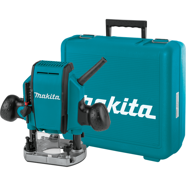 Makita, RP0900K 1-1/4 hp Plunge Router 1/4 Collet
